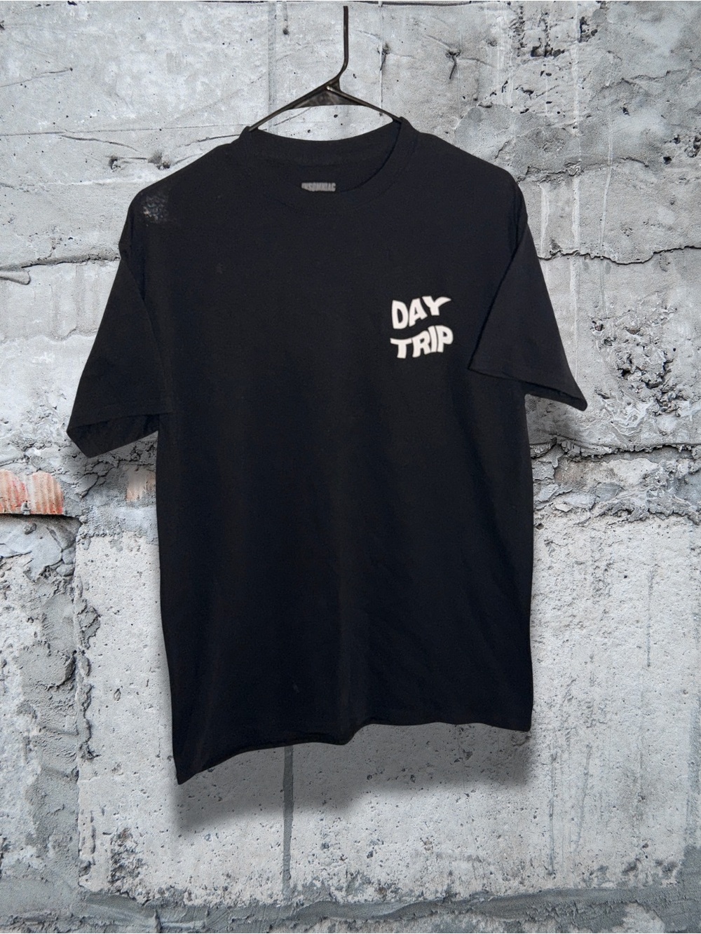 Day Trip Black Graphic Tee - Unbranded